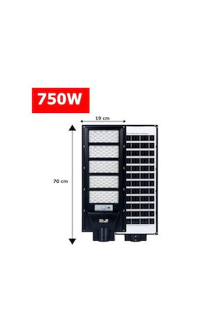 Ag750 750 Solar Dls Güneş Enerjili Bahçe Çevre Lambası 1 Adet