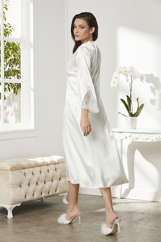 Pierre Cardin 6425 Kadın Saten Dantelli 6'lı Takım-ekru Ekru
