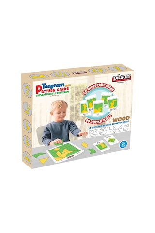 02 015 Desen Kartlı Tangram
