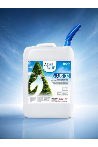 Asheblue 10 Litre Aus 32 Egzoz Emisyon Sıvısı - Iso 22241 Uyumlu Scr Dizel Araçlar İçin