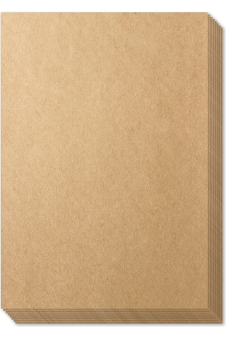Kraft 35x50 CM 120 G Baskısız Karton Oto Paspas Kağıdı 100 Adet