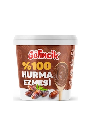 %100 Hurma Ezmesi 1 Kg Katkısız Doğal Hurma Püresi Ve Şekersiz Tatlandırıcı