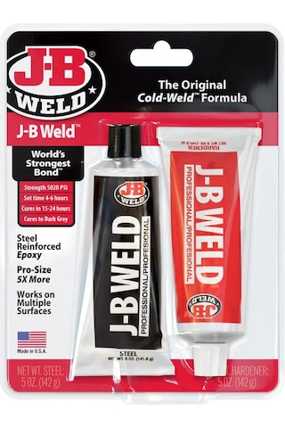 Jb Weld İndustro Weld - Çiftli Güçlü Metal Dolgulu Epoksi Yapıştırıcı Ve Tamir Macunu 283gr