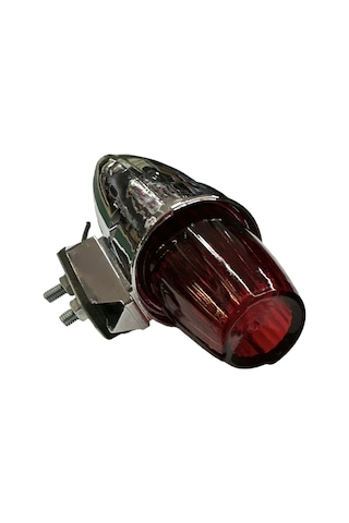 1 Adet Kırmızı Kamyonet Tavan Lambası Nikelaj Abs Plastik Kasa 12