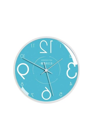 Pazly Yaratıcı Suntek Stil-c Stil Saat Ofis Modern Komik Inç Geriye C 12 Hd Çok Renkli