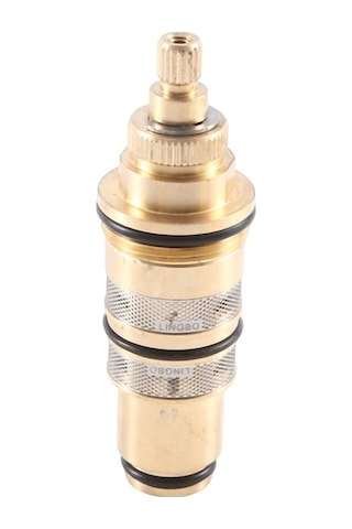 Tongxida Yedek Vana Termostatik Pirinç Musluk Mikser Makara Bosphorus Gümüş Çok Renkli Çok Renkli