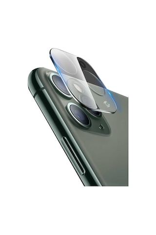 Go-Des Apple Uyumlu iPhone 11 Pro Max Go Des Lens Shield Kamera Lens Koruyucu ZORE-217529 Şeffaf
