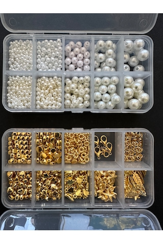 Plastik İnci Ve Ara Aparat Takı Yapım Seti