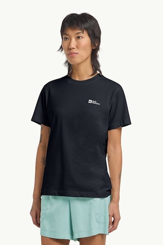 Jack Wolfskin Essentıal T W Lacivert Kadın Kısa Kol T-shirt Lacivert