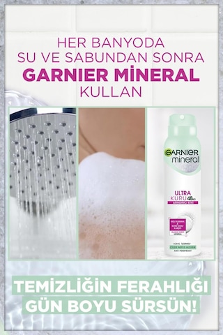 Garnier Mineral Ultra Kuru Deodorant 150ml
