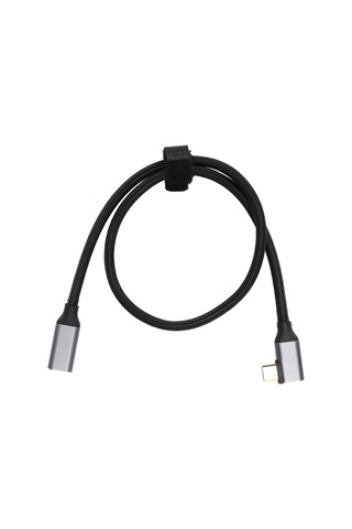 90 Derece Type-c Uzatma Kablosu 50cm, 100w Kaiyi