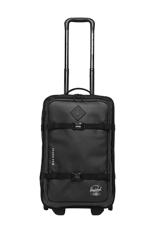 Herschel Herschel All Season Hybrid Roller Büyük El Bagajı Unisex Siyah Valiz 001 Siyah