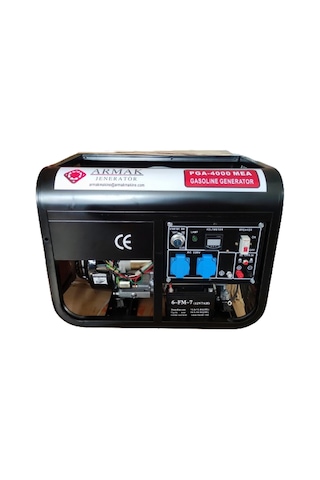 Armak PGA-4000 MEA 3.8 Kva Benzinli Marşlı Portatif Jeneratör