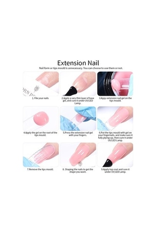Born Pretty Non Stick Extension Gel Soft Nude Nsg-08 56021