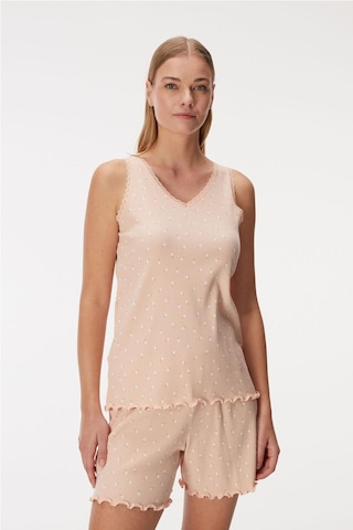 Anıl Kadın Askılı V Yaka Dantel Detaylı Şort Pijama Takım SOMON