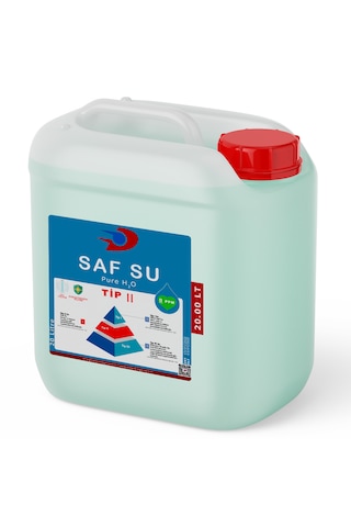Saf Su Distile Saf Su - 0 Ppm Tip Iı 20.00 Kg