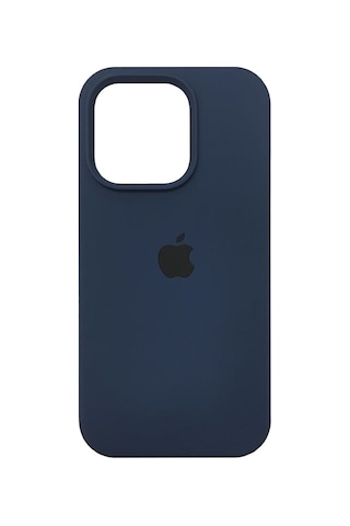 Apple Uyumlu iPhone 14 Pro Logolu İçi Kadife Silikon Lansman Kılıf 10 Renk
