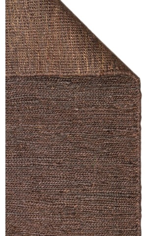 Bespoky Soumak Plain Brown Modern Salon Halısı Dış Mekan