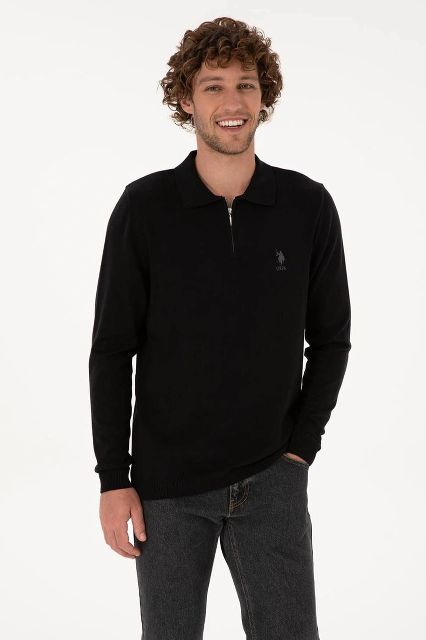 U.s. Polo Assn. Farah025k Siyah Erkek Kazak 2236535 Siyah