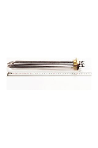 1 1/4 İnc 304cr Termovat Isıtıcı 380v Trifaze 30cm 7,5kw Termostatsız