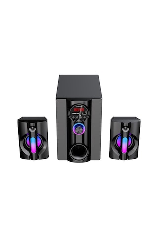 Mikado Md-95bt 2+1 20w Siyah Multimedya Fm/bt/sd/usb Speaker Hoparlör