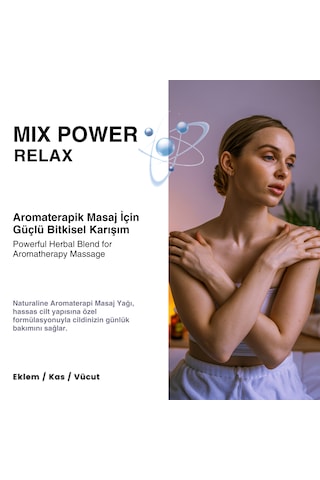 Aromaterapi Masaj Yağı Mix Power Relax 200ml