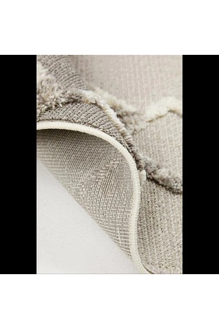 Hoom Rugs Step 2203 Gri İskandinav Halı Gri