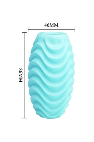 Hızlı Express Pretty Love Double-SidedEgg İki Taraflı Yumurta Erkek Masturbatör Yeşil