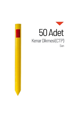 50'li Kenar Dikmesi Seti Ctp Sarı-3645