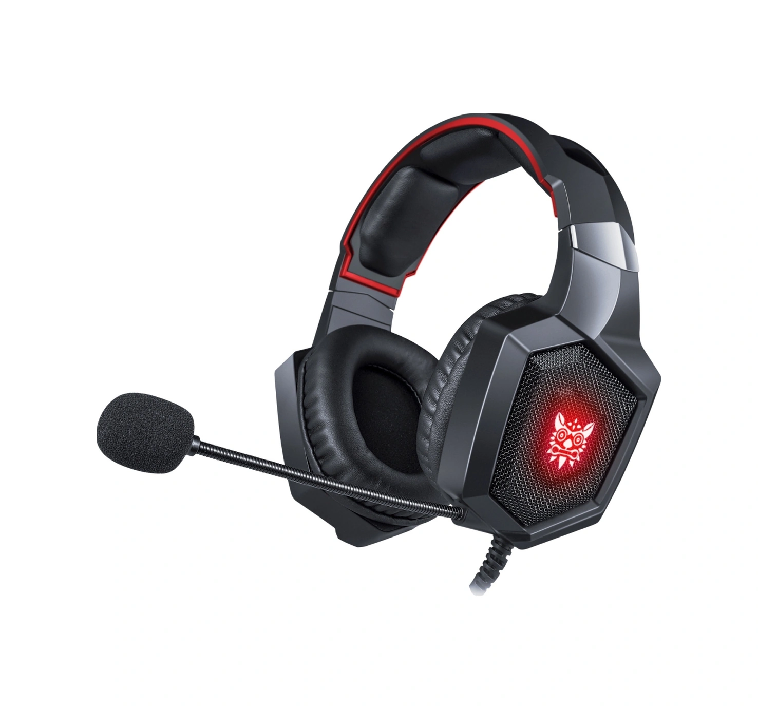 Sones Onıkuma K8 Kulak Üstü Bas Stereo Surround Oyuncu Kulaklığı Mikrofon Ve Led Işıklarla