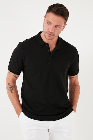 Buratti Pamuklu Regular Fit Düğmeli Polo Yaka 5'Li Paket Erkek T Shirt 5902127S5 Siyah-Vişne-Antrasit-Haki-Indigo
