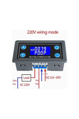 Zaman Ayarlı Röle Modülü Xy-Wj01