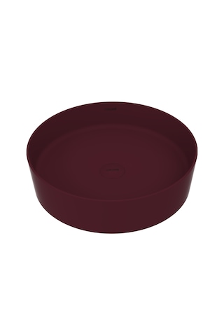 Creavit Loop Yuvarlak Masa Üstü Çanak Lavabo Ø45 Cm Extra Berry Lp145-00b