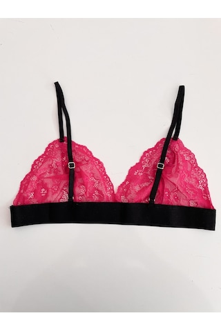 Deep Secret Fuşya Full Dantel Bralet Ds200112br 001