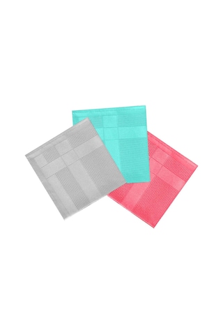 Smarter Premium 3'lü Mikrofiber Temizlik Bezi 40x40 Yeşil