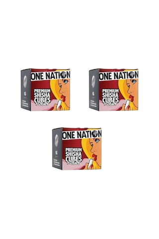 One Nation Nargile Kömürü 26er 3 Kg One Nation Nargile Kömürü 26er 3 Kg