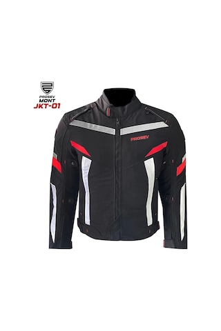 Prosev Jkt01 - 4 Mevsim Mont Kırmızı/siyah