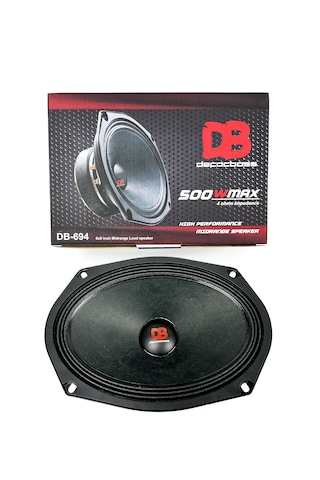Defacbass Db-694 6x9 Oval Midrange 500 Watt