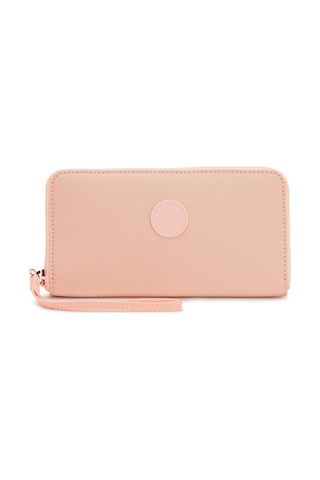 Kipling Kıplıng Imali Cüzdan Büyük Boy Pembe Garden Rose Pembe