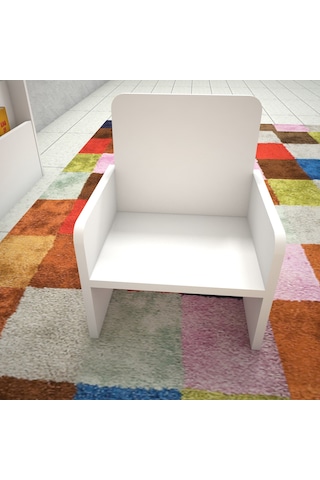 Emkawood Emkawood Dream Montessori Sandalye Beyaz