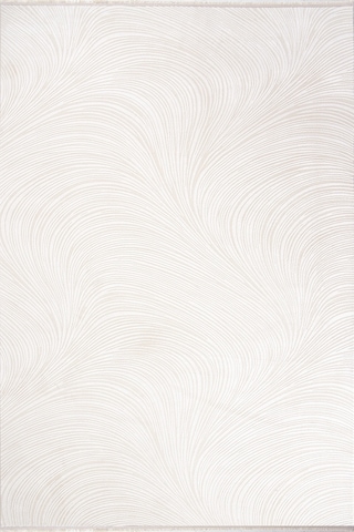 Hoom Rugs Aren 3303 Beyaz Modern Salon Halısı Beyaz