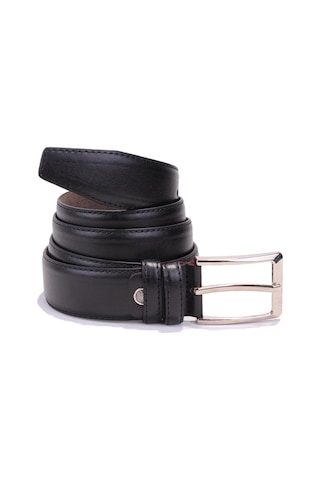 Dagoster 3.5 CM Suni Deri Erkek Kemer Siyah DMK26-301 Siyah