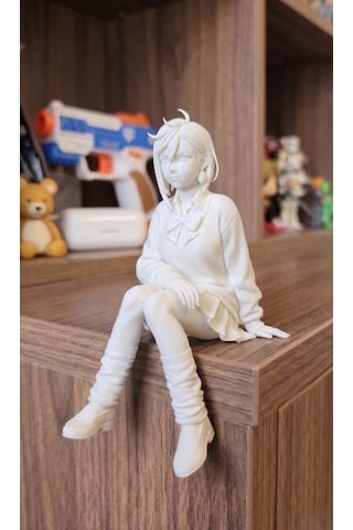 Momo Ayase Anime Figür - Dandadan 3d Baskı Koleksiyon Figürü