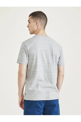 Dockers T3 Crewneck Tee Smokestack Heather Erkek Gri T-shirt - A3143