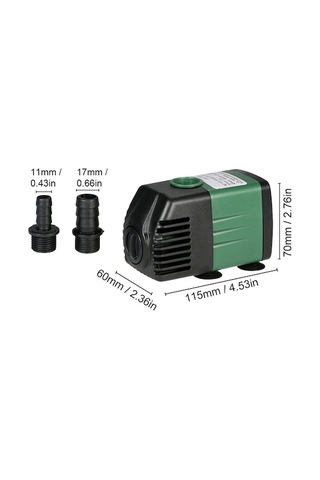 Fortunelane 25w Pompa Akvaryum Fıskiyesi 1500l/h 2m Sm-088 Standart