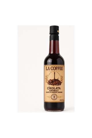 La Coffee Çikolata Aromalı Kahve Ve Kokteyl Şurubu 750 Ml - %100 Pancar Şekerli
