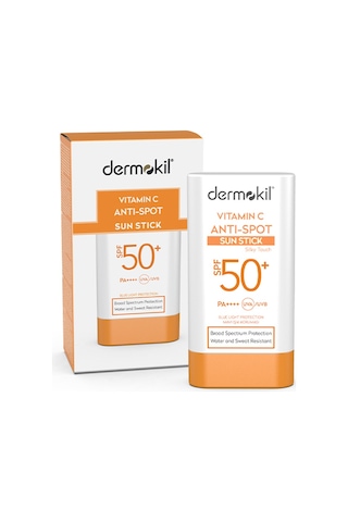 Dermokil Vitamin C Anti-Spot Sun Leke Karşıtı Stick Güneş Koruyucu Stick SPF50+ 20 G