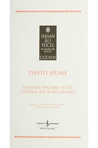 İnsanın Anlama Yetisi Üzerine Bir Soruşturma