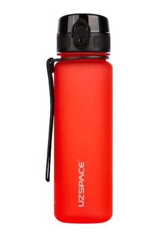 Uzspace 500 ML Tritan Fantastik Kırmızı Spor Ve Günlük Matara
