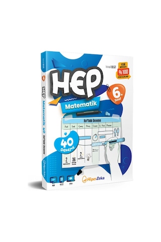 2027 6. Sınıf Haftalık Hep Matematik 40 Deneme |İsmail Begit